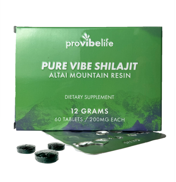 ProVibeLife PURE VIBE Shilajit (Tablets)